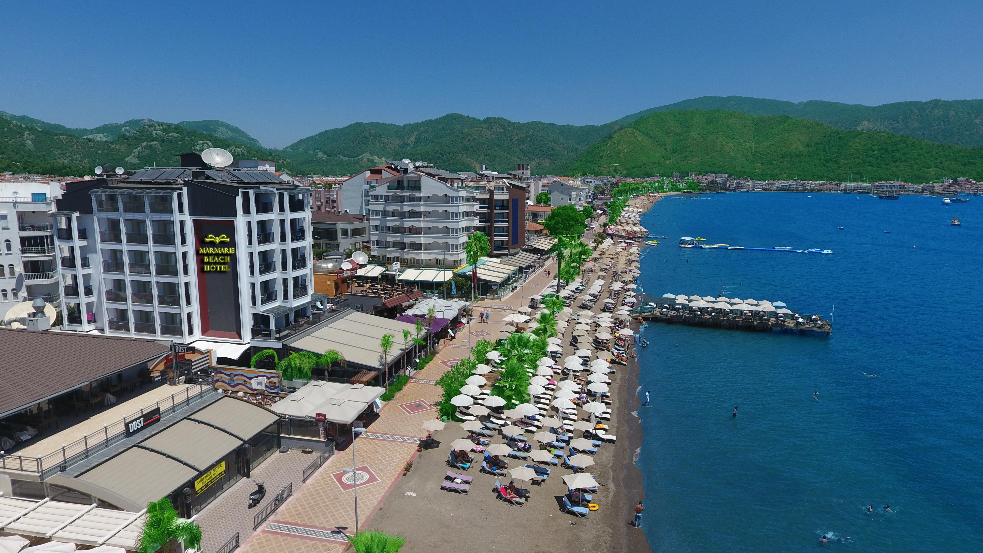 Marmaris Beach Hotel Exterior foto
